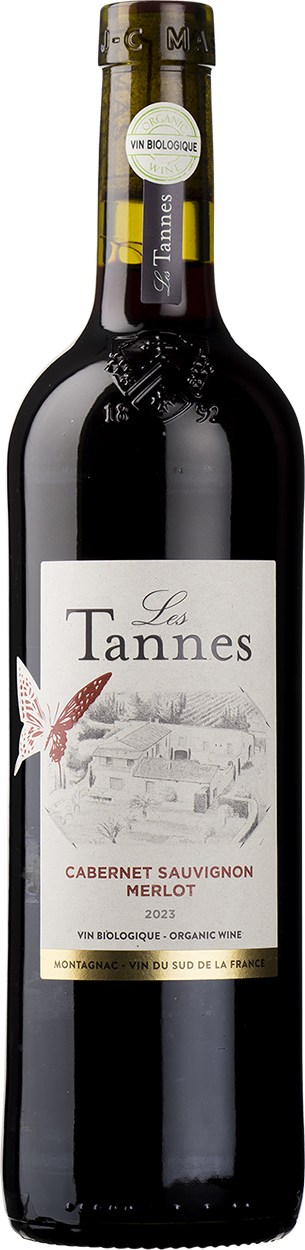 2023 Les Tannes Cabernet Merlot Organic