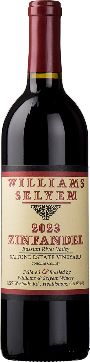 2023 Zinfandel, Saitone Estate Vineyard
