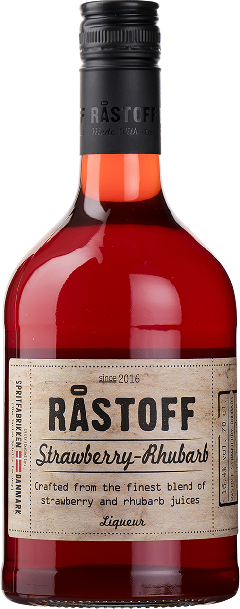 Råstoff Jordbær-Rabarber