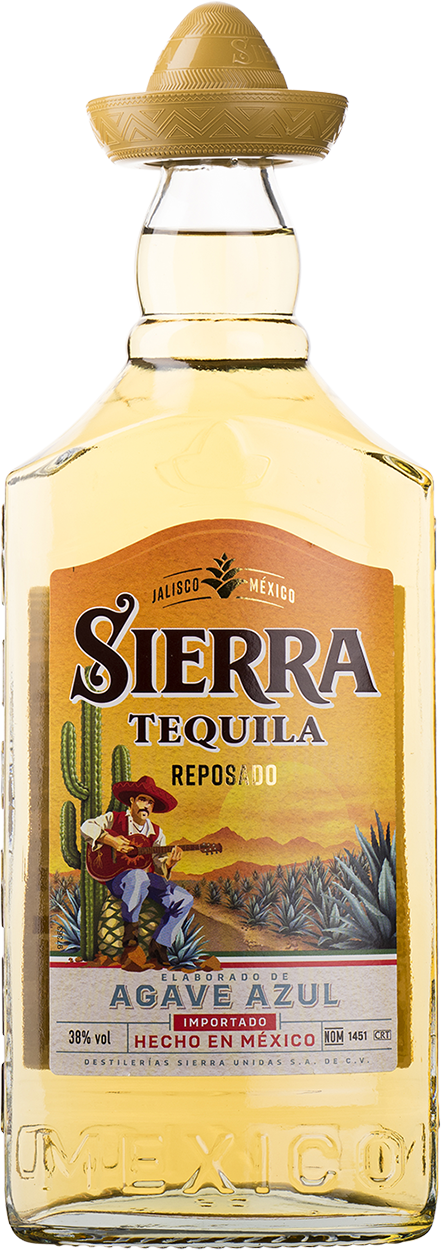 Tequila Sierra "gold" Reposado