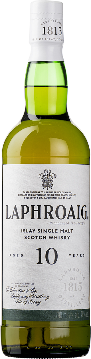 Laphroaig 10års  Single Island Whisky