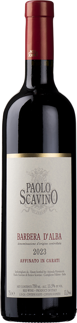 2023 Barbera d'Alba, Affinato in Carati