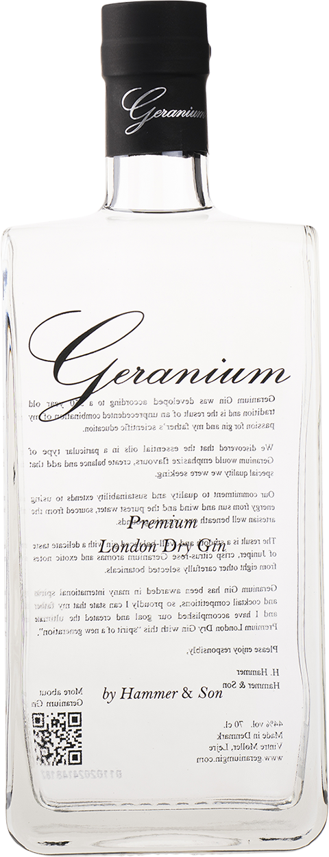 Geranium Gin Premium London Dry Gin
