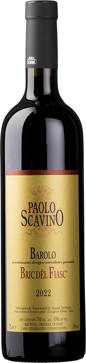 2022 Barolo, Bric del Fiasc