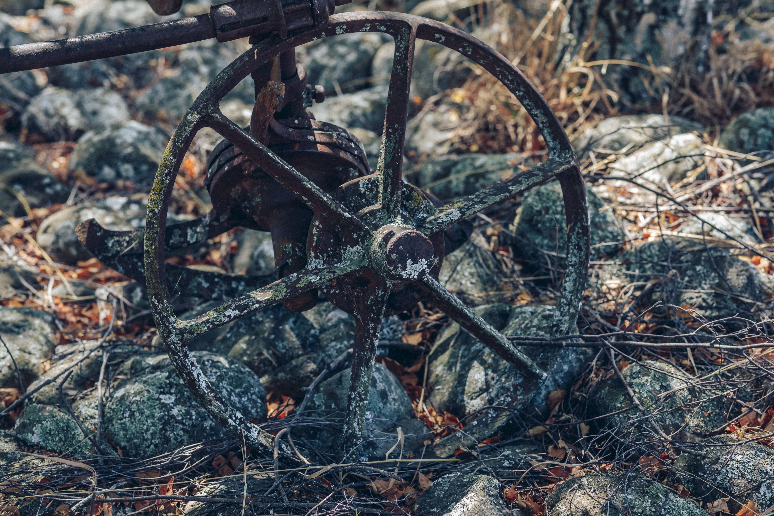 Gammel landbrugsudstyr